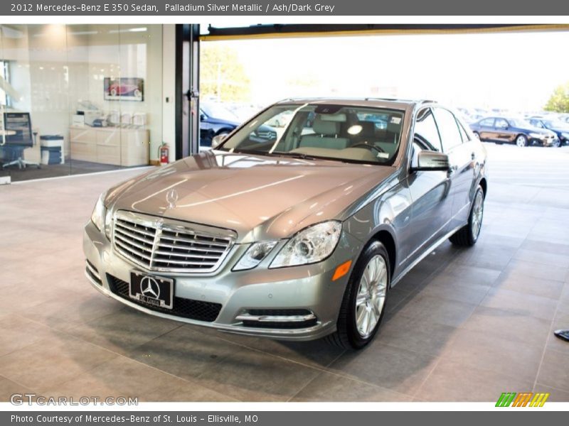 Palladium Silver Metallic / Ash/Dark Grey 2012 Mercedes-Benz E 350 Sedan