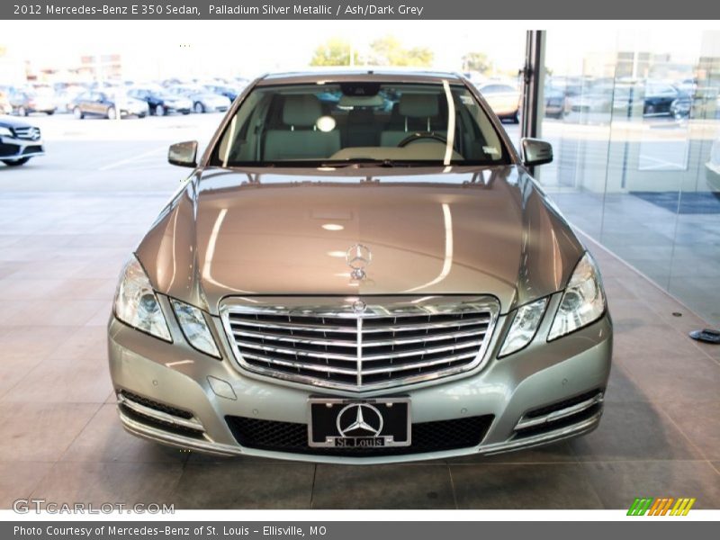 Palladium Silver Metallic / Ash/Dark Grey 2012 Mercedes-Benz E 350 Sedan