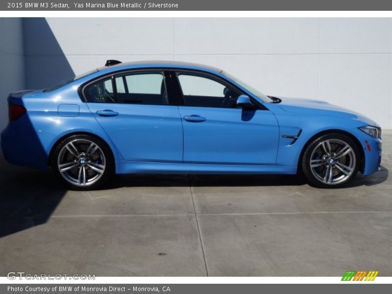  2015 M3 Sedan Yas Marina Blue Metallic