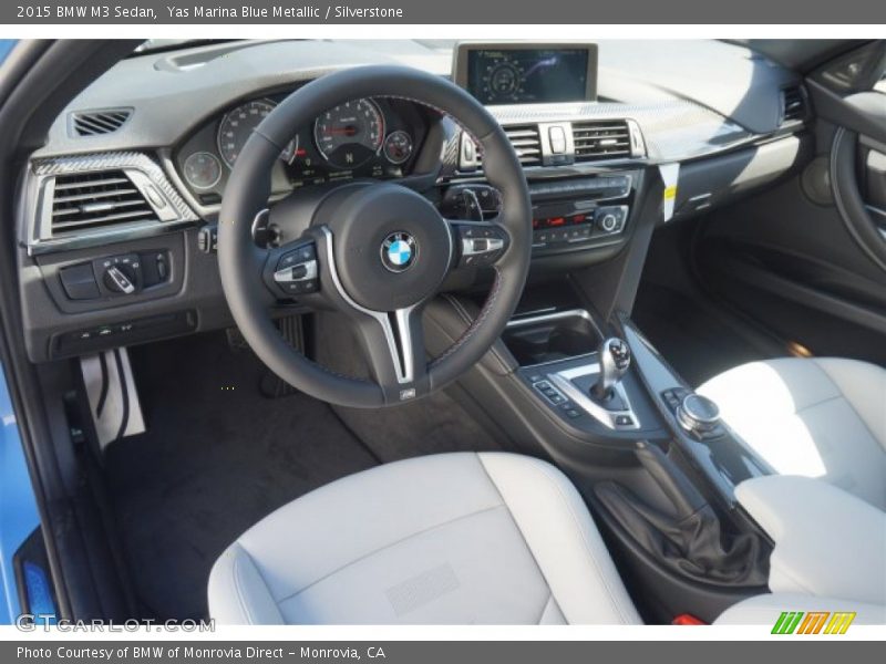  2015 M3 Sedan Silverstone Interior