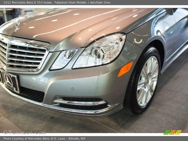 Palladium Silver Metallic / Ash/Dark Grey 2012 Mercedes-Benz E 350 Sedan