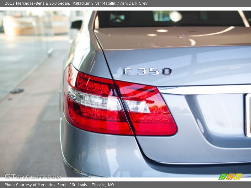 Palladium Silver Metallic / Ash/Dark Grey 2012 Mercedes-Benz E 350 Sedan