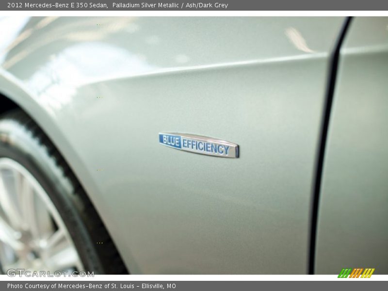 Palladium Silver Metallic / Ash/Dark Grey 2012 Mercedes-Benz E 350 Sedan