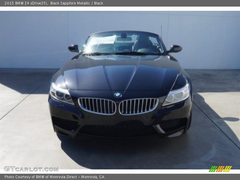 Black Sapphire Metallic / Black 2015 BMW Z4 sDrive35i