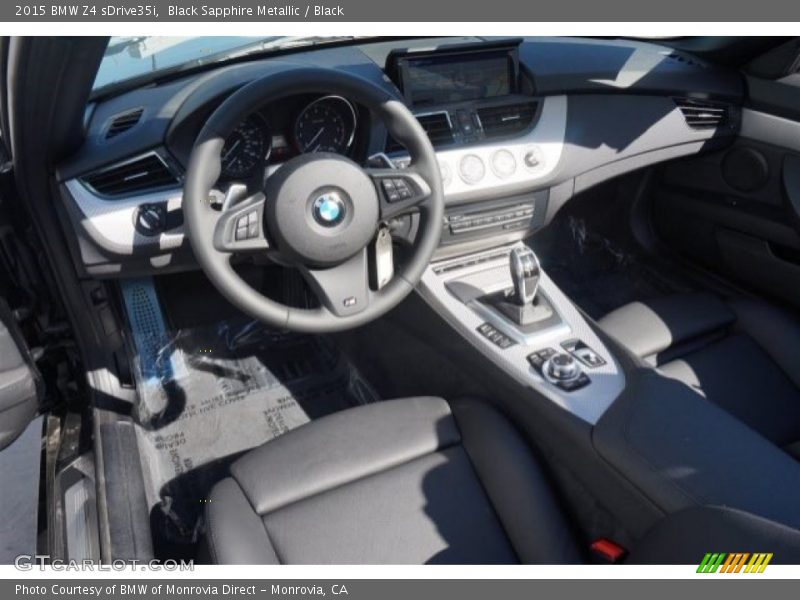 Black Sapphire Metallic / Black 2015 BMW Z4 sDrive35i