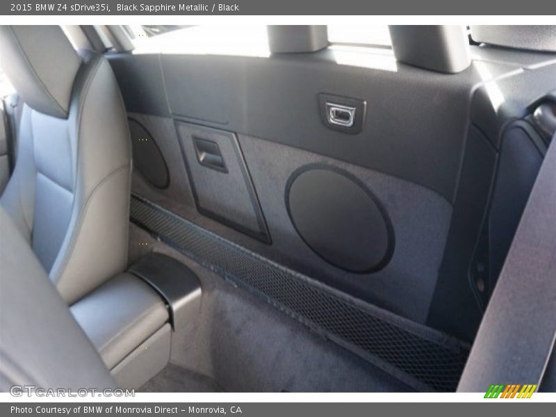 Black Sapphire Metallic / Black 2015 BMW Z4 sDrive35i