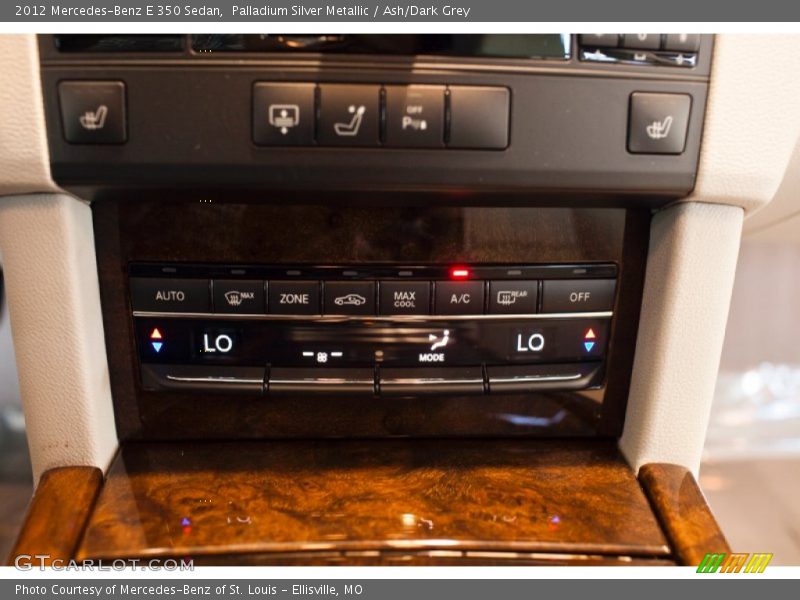 Palladium Silver Metallic / Ash/Dark Grey 2012 Mercedes-Benz E 350 Sedan