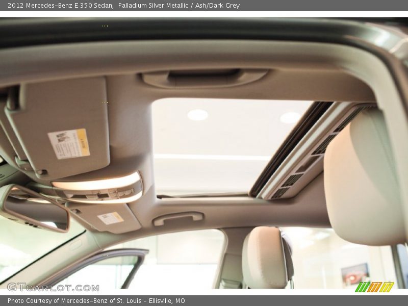 Palladium Silver Metallic / Ash/Dark Grey 2012 Mercedes-Benz E 350 Sedan