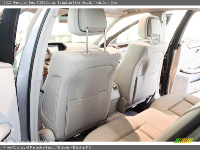 Palladium Silver Metallic / Ash/Dark Grey 2012 Mercedes-Benz E 350 Sedan