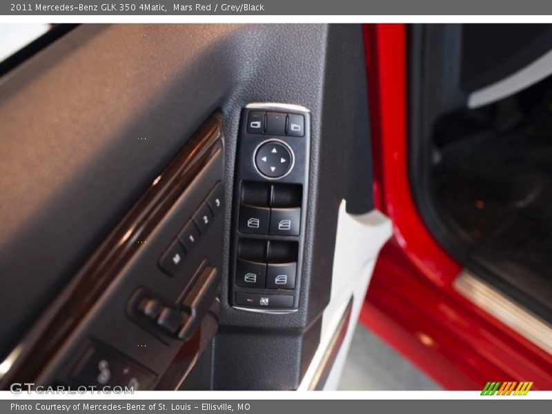 Mars Red / Grey/Black 2011 Mercedes-Benz GLK 350 4Matic