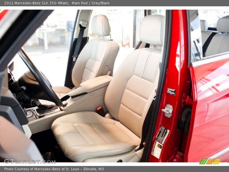 Mars Red / Grey/Black 2011 Mercedes-Benz GLK 350 4Matic