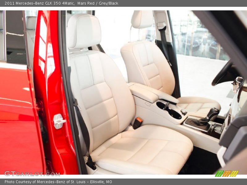 Mars Red / Grey/Black 2011 Mercedes-Benz GLK 350 4Matic