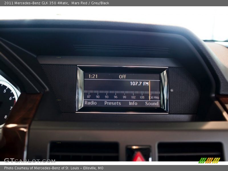Mars Red / Grey/Black 2011 Mercedes-Benz GLK 350 4Matic