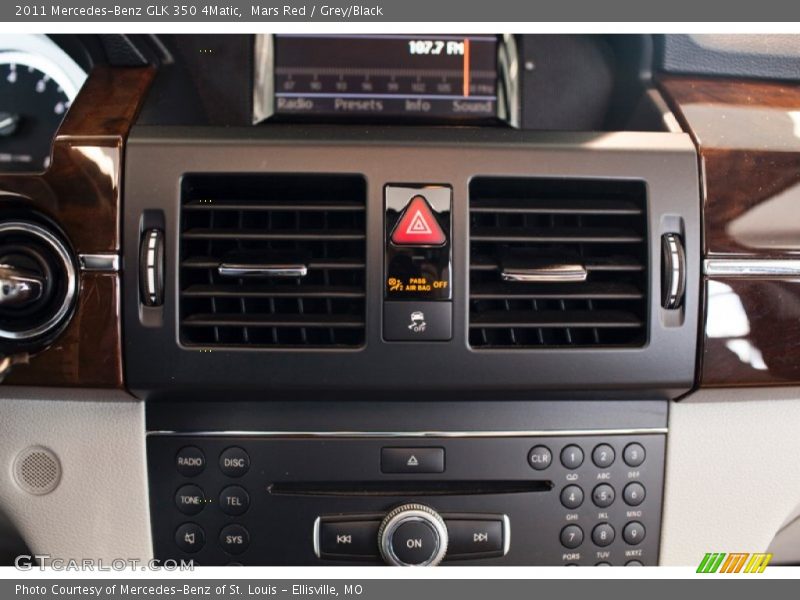 Mars Red / Grey/Black 2011 Mercedes-Benz GLK 350 4Matic