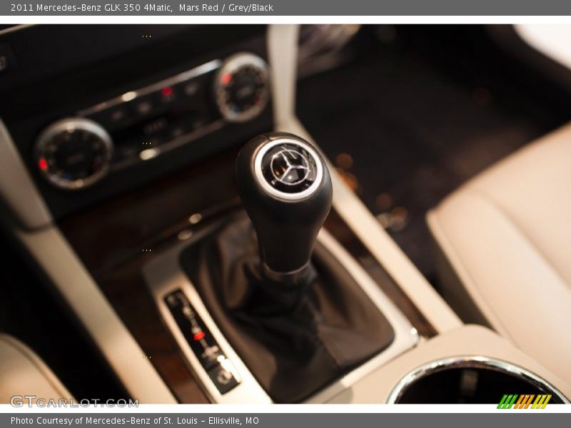 Mars Red / Grey/Black 2011 Mercedes-Benz GLK 350 4Matic