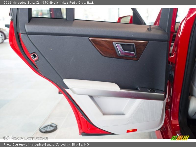 Mars Red / Grey/Black 2011 Mercedes-Benz GLK 350 4Matic