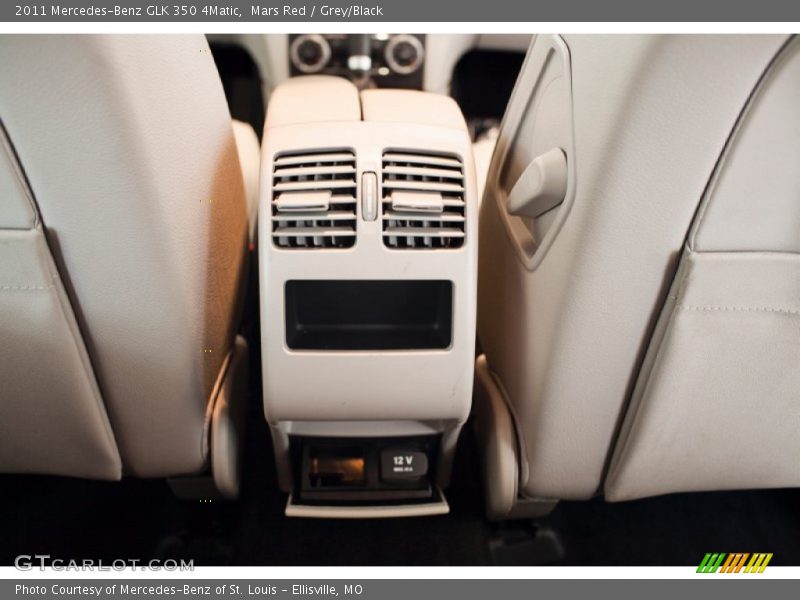 Mars Red / Grey/Black 2011 Mercedes-Benz GLK 350 4Matic
