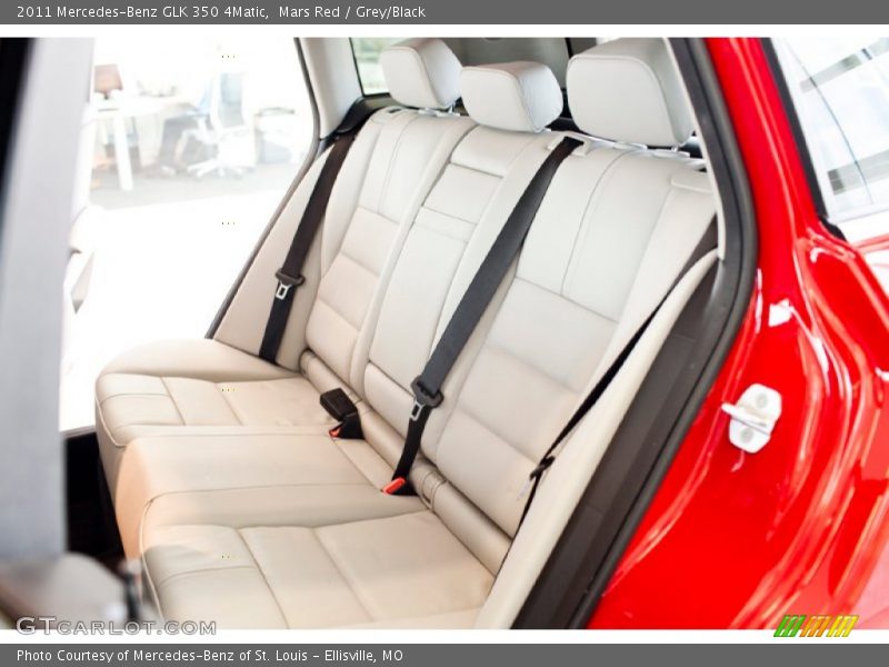 Mars Red / Grey/Black 2011 Mercedes-Benz GLK 350 4Matic