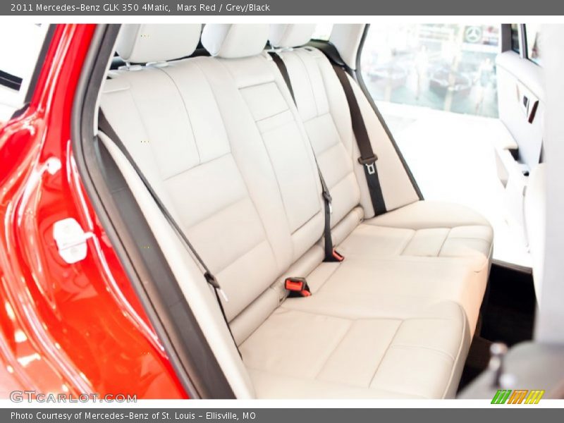 Mars Red / Grey/Black 2011 Mercedes-Benz GLK 350 4Matic
