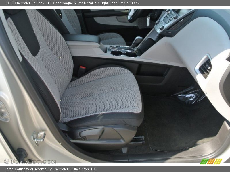 Champagne Silver Metallic / Light Titanium/Jet Black 2013 Chevrolet Equinox LT