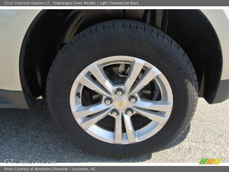 Champagne Silver Metallic / Light Titanium/Jet Black 2013 Chevrolet Equinox LT