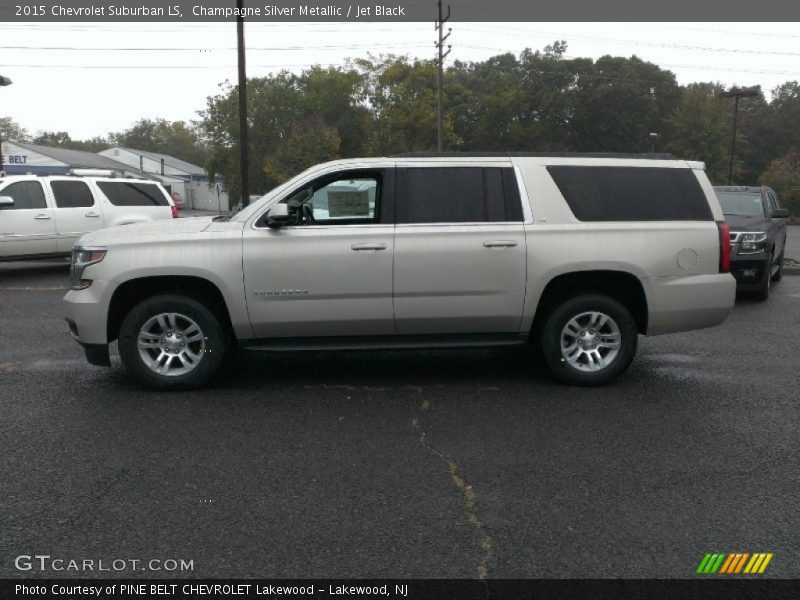  2015 Suburban LS Champagne Silver Metallic