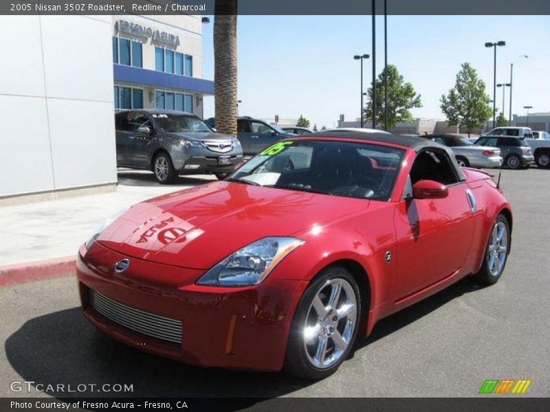 Redline / Charcoal 2005 Nissan 350Z Roadster