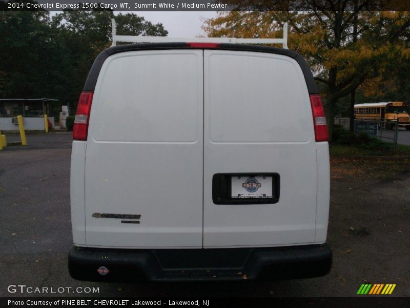 Summit White / Medium Pewter 2014 Chevrolet Express 1500 Cargo WT