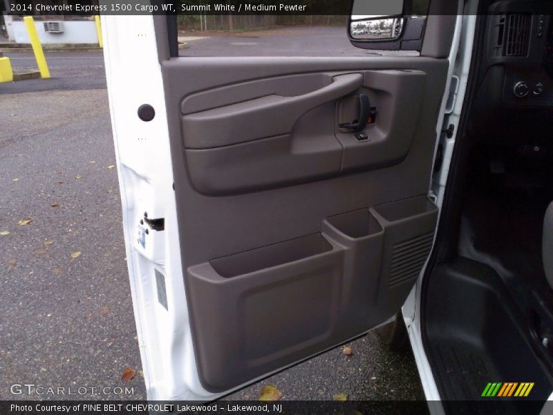 Summit White / Medium Pewter 2014 Chevrolet Express 1500 Cargo WT