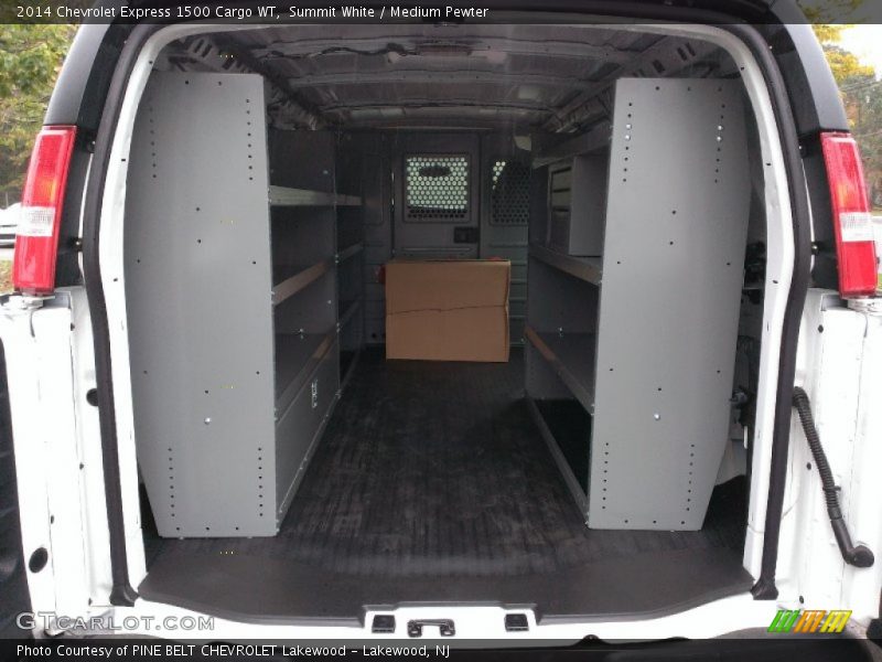 Summit White / Medium Pewter 2014 Chevrolet Express 1500 Cargo WT