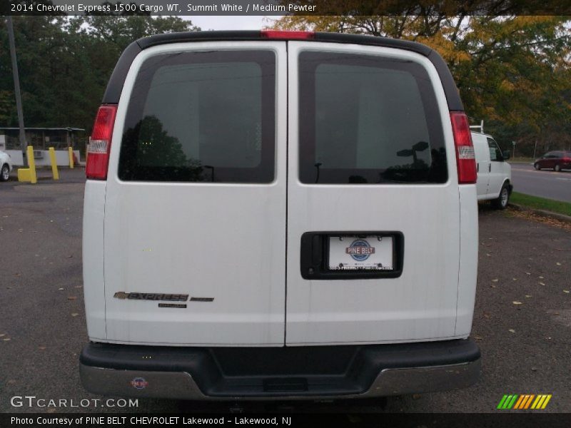 Summit White / Medium Pewter 2014 Chevrolet Express 1500 Cargo WT