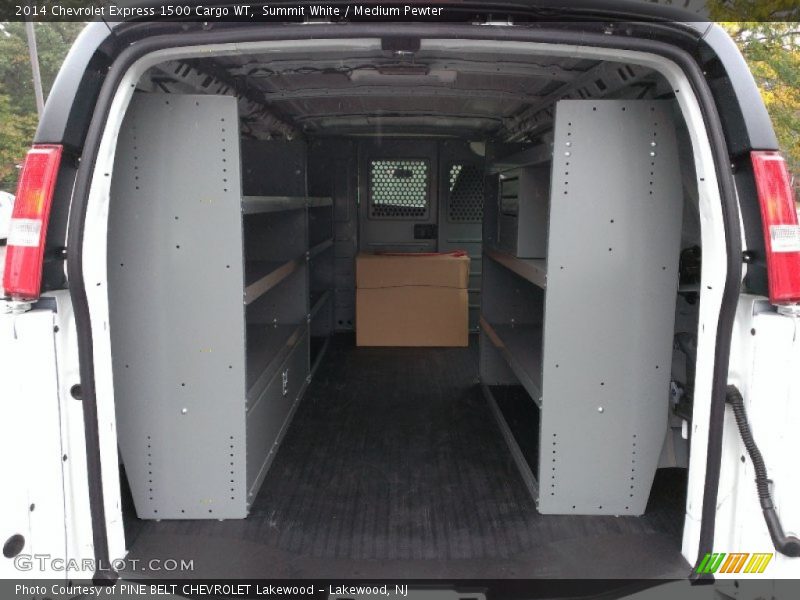 Summit White / Medium Pewter 2014 Chevrolet Express 1500 Cargo WT