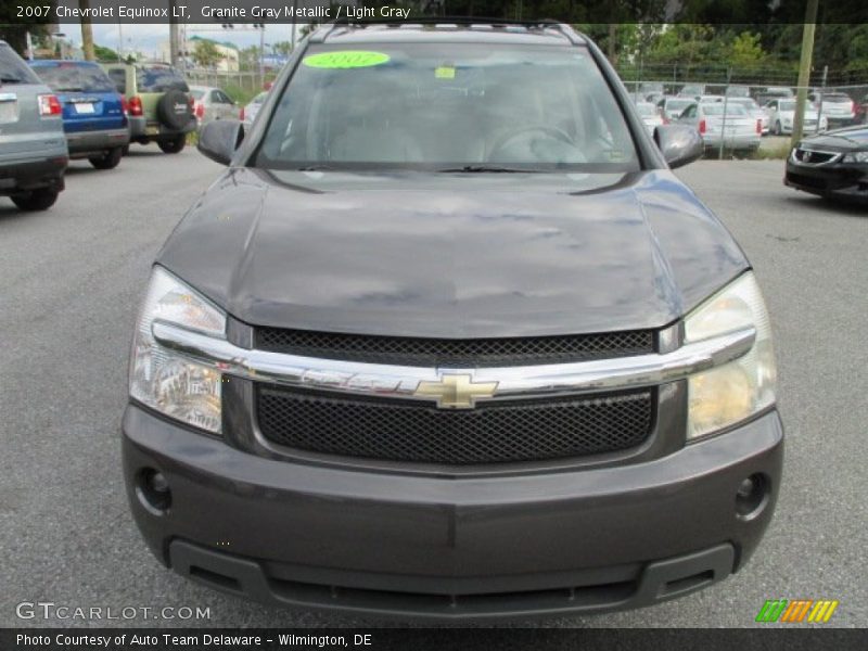 Granite Gray Metallic / Light Gray 2007 Chevrolet Equinox LT