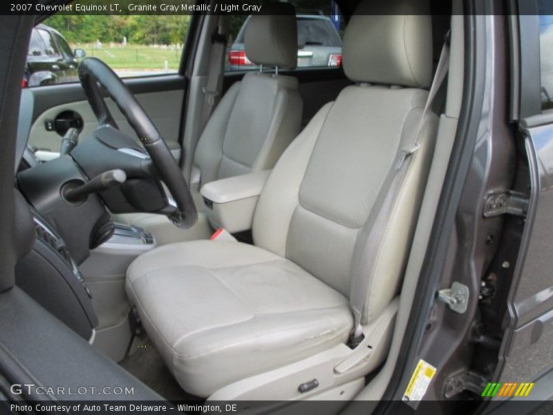 Granite Gray Metallic / Light Gray 2007 Chevrolet Equinox LT