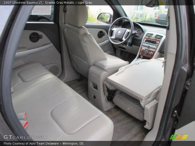 Granite Gray Metallic / Light Gray 2007 Chevrolet Equinox LT
