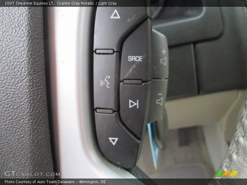Granite Gray Metallic / Light Gray 2007 Chevrolet Equinox LT