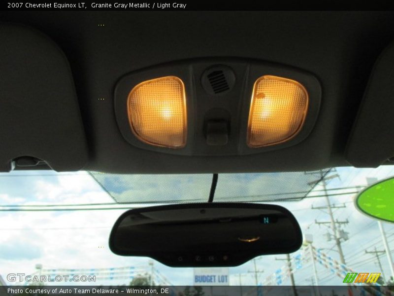 Granite Gray Metallic / Light Gray 2007 Chevrolet Equinox LT