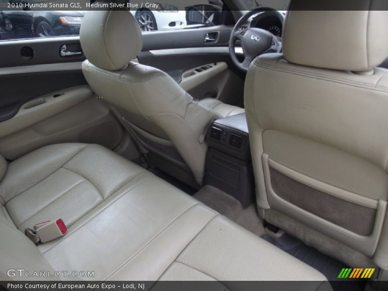 Medium Silver Blue / Gray 2010 Hyundai Sonata GLS