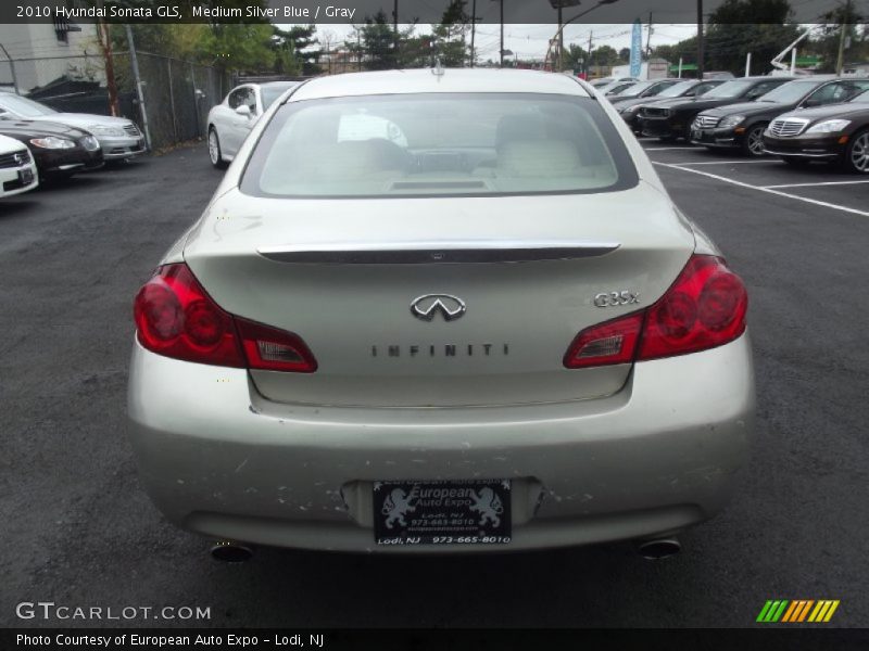 Medium Silver Blue / Gray 2010 Hyundai Sonata GLS