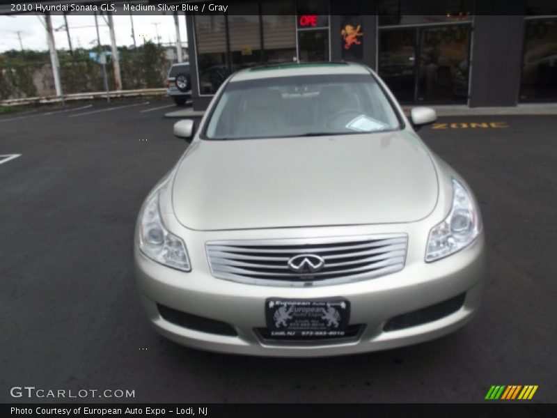 Medium Silver Blue / Gray 2010 Hyundai Sonata GLS
