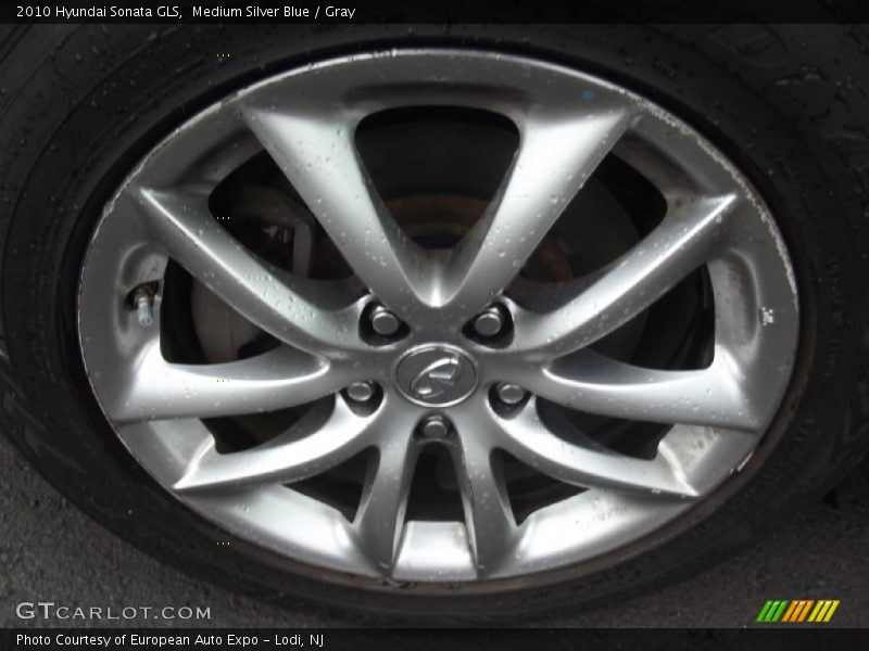 Medium Silver Blue / Gray 2010 Hyundai Sonata GLS