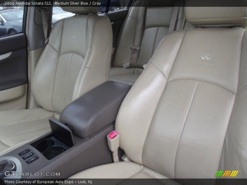 Medium Silver Blue / Gray 2010 Hyundai Sonata GLS