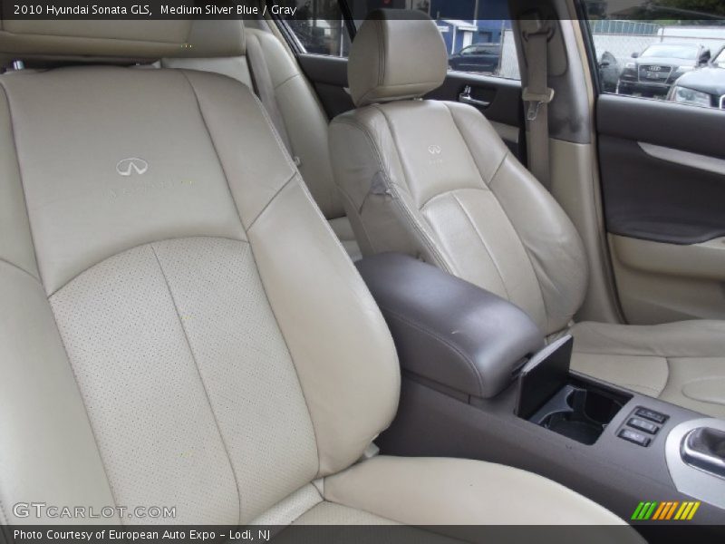 Medium Silver Blue / Gray 2010 Hyundai Sonata GLS