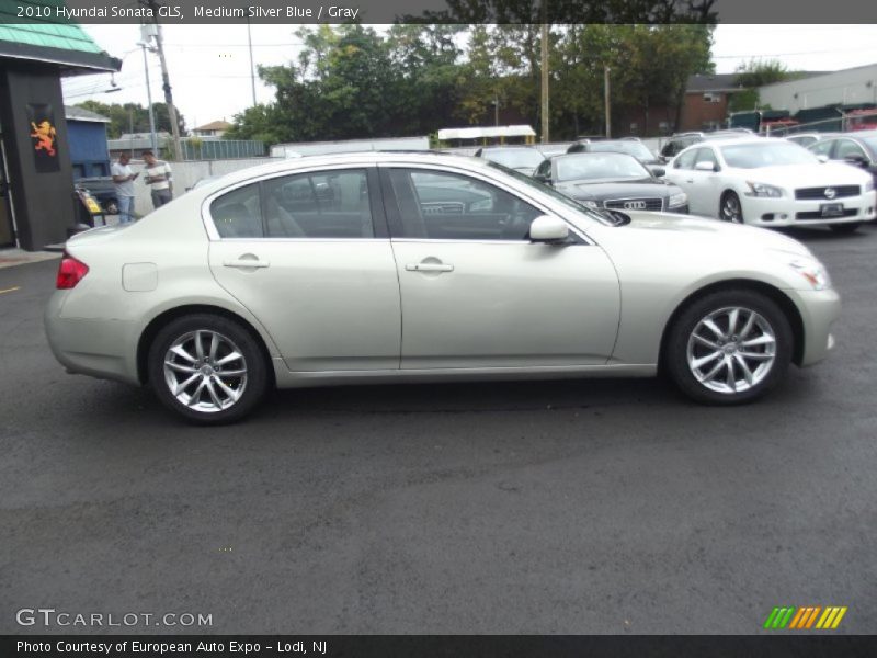 Medium Silver Blue / Gray 2010 Hyundai Sonata GLS