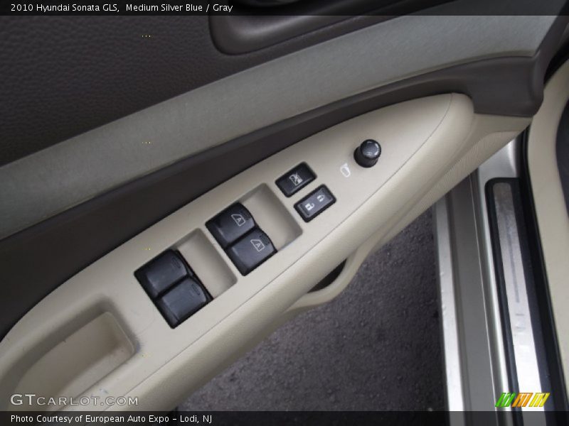 Medium Silver Blue / Gray 2010 Hyundai Sonata GLS