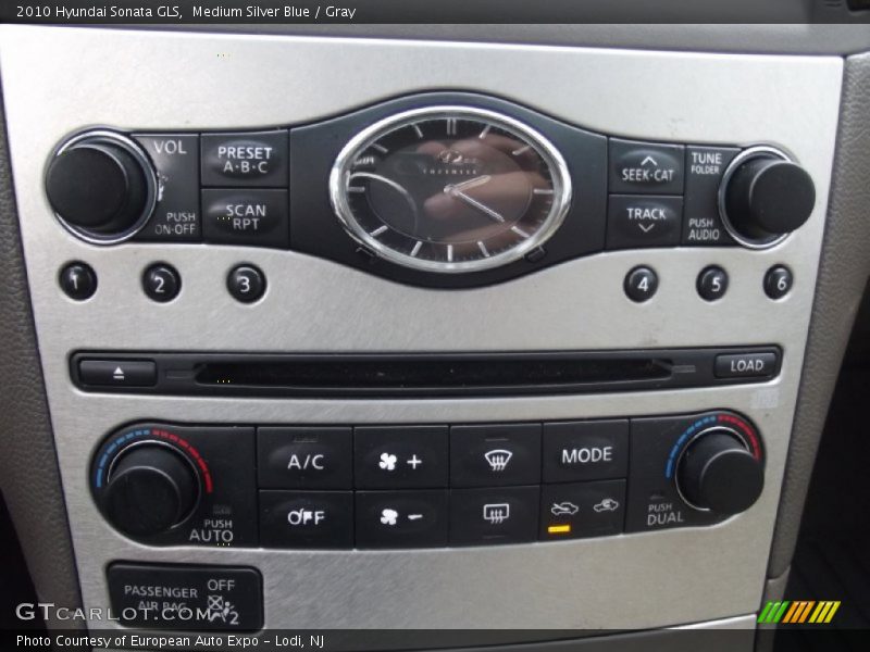 Medium Silver Blue / Gray 2010 Hyundai Sonata GLS
