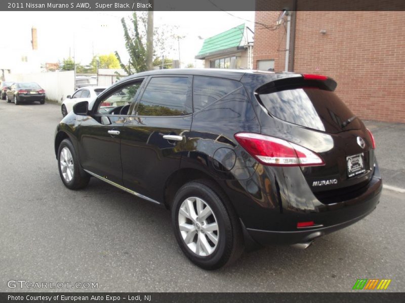 Super Black / Black 2011 Nissan Murano S AWD