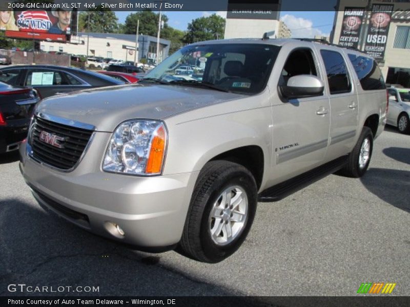 Silver Birch Metallic / Ebony 2009 GMC Yukon XL SLT 4x4