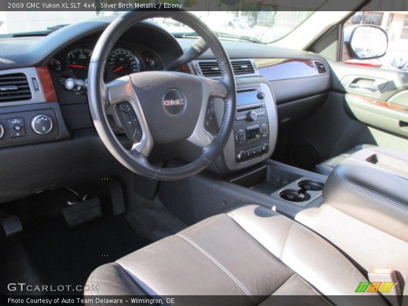 Silver Birch Metallic / Ebony 2009 GMC Yukon XL SLT 4x4