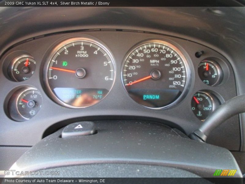 Silver Birch Metallic / Ebony 2009 GMC Yukon XL SLT 4x4